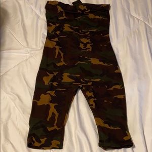 NWT Camo Jumpsuit